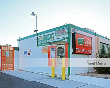 Storage Units for Rent available at 3851 Vegas Drive, Las Vegas, NV 89108