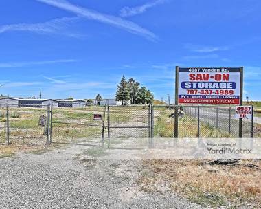 Storage Units for Rent available at 4987 Vanden Road, Vacaville, CA 95687