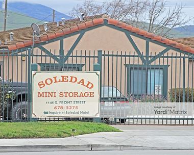 Storage Units for Rent available at 1145 Front Street, Soledad, CA 93960