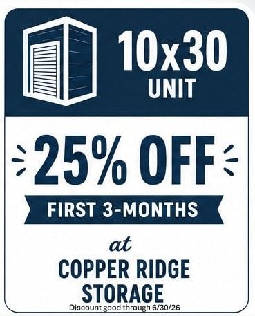 Storage Units for Rent available at 2530 Copper Ridge Drive, Steamboat Springs, CO 80487