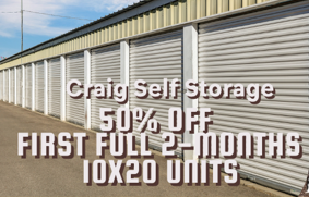 Storage Units for Rent available at 1592 West Victory Way, Craig, CO 81625