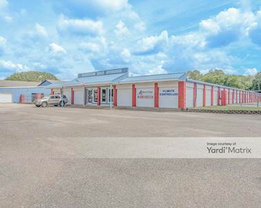 Storage Units for Rent available at 1110 North Pine Street, Hattiesburg, MS 39401